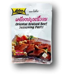 ORIENTAL BRAISED BEEF SEASONING PASTE 50G LOBO